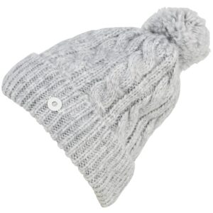 KARI TRAA Marie Beanie (Grey Mauve) Beanies