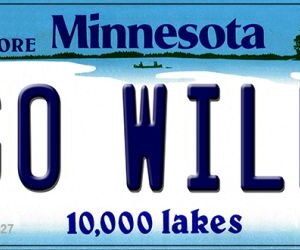 KC-13427 1.5 x 3 in. Go Wild Novelty Metal Key Chain