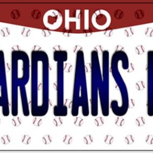 KC-13872 1.5 x 3 in. Guardians Fan Ohio Overlay Novelty Metal Key Chain