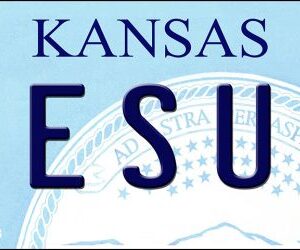 KC-6633 1.5 x 3 in. Jesus Kansas State License Plate Novelty Key Chain