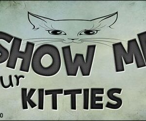 KC-8780 1.5 x 3 in. Show Me Your Kitties Novelty Metal Key Chain