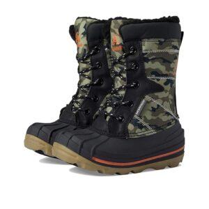 Kamik Kids Surfin (Little Kid/Big Kid) (Dark Olive) Kid's Shoes