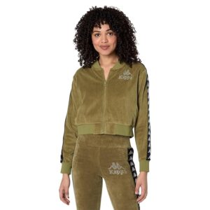 Kappa 222 Banda Servelle (Green Olive) Women's Clothing