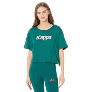Kappa Authentic Greatvic (Green Pine/Pink Light/Red Cherry) Women's Clothing