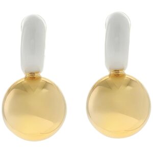 Kate Spade New York Bright Spots Drop Huggies (Neutral Multi) Earring