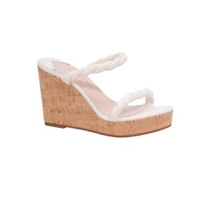 Kate Spade New York Nina Wedge (Cream) Women's Sandals