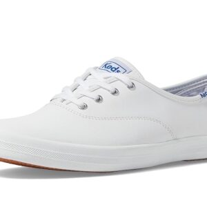 Keds SINGLE SHOE - Champion-Leather CVO (White Leather) Women's Shoes