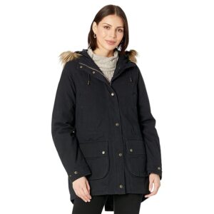 L.L.Bean East End Parka (Black) Women's Clothing