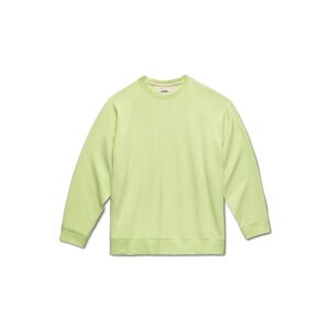 LABEL Go-To Big Crew (Lime Green) Women's Sweatshirt