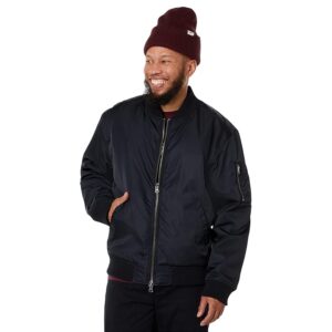 LABEL Go-To Bomber Jacket (Black) Men's Clothing