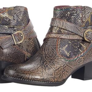 L'Artiste by Spring Step Zhamsha-Shine (Grey Multi) Women's Boots