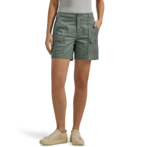 LEE Women's Flex-To-Go Relaxed Fit Cargo Shorts