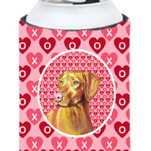 LH9145CC Vizsla Valentines Love And Hearts Can Or Bottle Hugger - 12 oz.