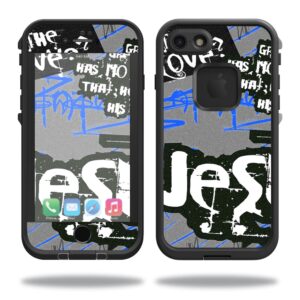 LIFIP7-Love Jesus Skin for Lifeproof iPhone SE 2020 7 & 8 Case Fre Wrap Cover Sticker - Love Jesus