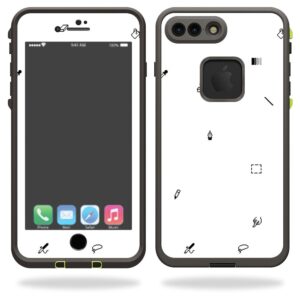 LIFIP7PL-Pixel Pattern Skin Decal Wrap for LifeProof iPhone 7 Plus - Pixel Pattern