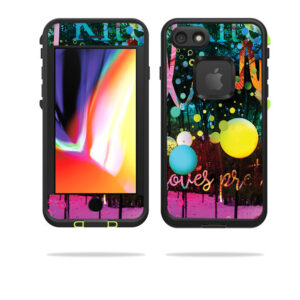 LIFIP8-Life Moves Fast Skin for Lifeproof Fre for iPhone SE 2020 7 & 8 - Life Moves Fast