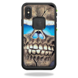 LIFIPX-Psycho Skull Skin for Lifeproof Fre iPhone X - Psycho Skull