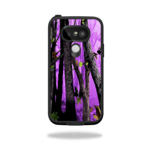LIFLGG5-Purple Tree Camo Skin for Lifeproof LG G5 Case Fre Wrap Cover Sticker - Purple Tree Camo