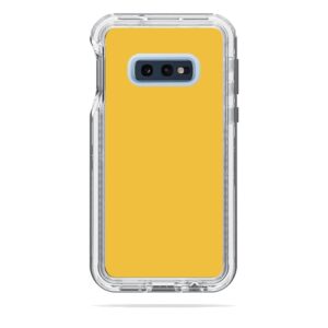 LIFNESA10E-Solid Marigold Skin Decal Wrap for LifeProof Next Case Samsung Galaxy 10E Sticker - Solid Marigold