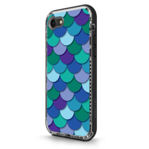 LIFNIP8-Blue Scales Skin for Lifeproof Next iPhone SE 2020 7 & 8 - Blue Scales