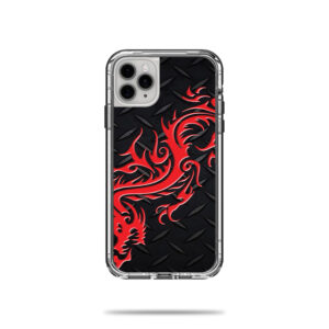 LIFNIPH11PRM-Red Dragon Skin for Lifeproof Next Case iPhone 11 Pro Max - Red Dragon