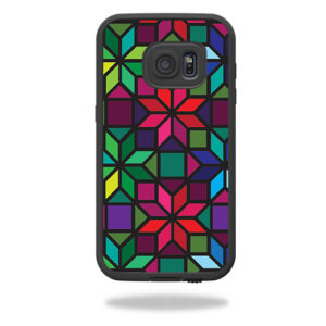 LIFSGS7-Stained Glass Window Skin for Lifeproof Samsung Galaxy S7 Fre Case Case - Stained Glass Window