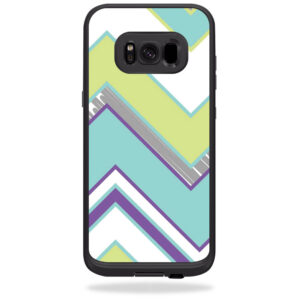 LIFSGS8-Pastel Chevron Skin for Lifeproof Fre Case for Samsung Galaxy S8 - Pastel Chevron