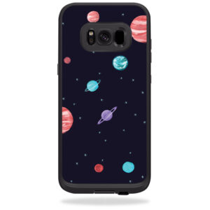 LIFSGS8-bright night sky Skin for Lifeproof Samsung Galaxy S8 Fre Case - Bright Night Sky