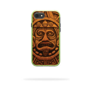 LIFSLIP8-carved aztec Skin for Lifeproof Slam iPhone SE 2020 7 & 8 - Carved Aztec