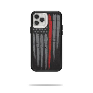 LIFSLIPH11PR-Thin Red Line Skin for Lifeproof Slam Case iPhone 11 Pro - Thin Red Line