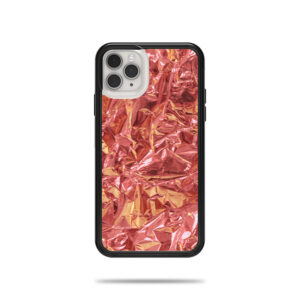 LIFSLIPH11PRM-Rosy Foil Skin for Lifeproof Slam Case iPhone 11 Pro Max - Rosy Foil