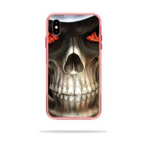LIFSLIPXSM-Evil Reaper Skin Decal Wrap for LifeProof SLAM iPhone XS Max Case Sticker - Evil Reaper