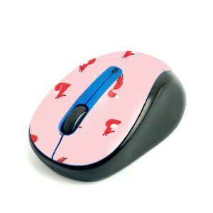 LOGM510-Winter Fox Pattern Skin for Logitech M325 Wireless Mouse - Winter Fox Pattern