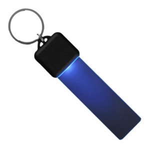 LUKKCHP-BL Light Up Portable LED Keychain, Blue
