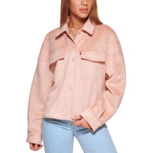 Levi's(r) Soft Faux Suede Shacket (Rose Mist) Women's Jacket