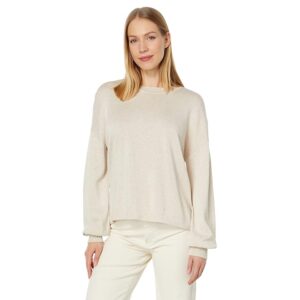 Lilla P Easy Pullover Sweater (Linen) Women's Sweater