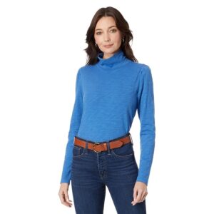 Lilla P Puff Sleeve Turtleneck (Admiral) Women's Clothing