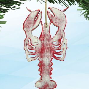 Lobster Wooden Ornament