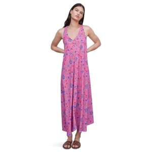 MANGO Loren Dress (Pink) Women's Clothing