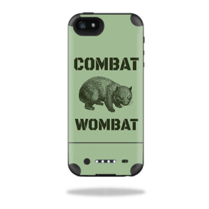MJAIRIP5-Combat Wombat Skin for Mophie Juice Pack Air iPhone 5 Battery Case - Combat Wombat