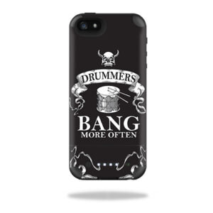 MJAIRIP5-Drummers Skin for Mophie Juice Pack Air iPhone 5 Battery Case - Drummers