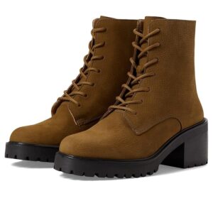 Madewell The Bradley Lace-Up Lugsole Boot (Burled Wood) Women's Boots