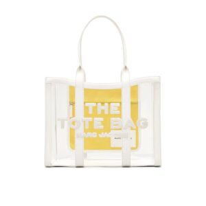 Marc Jacobs The Clear Large Tote Bag (White) Tote Handbags