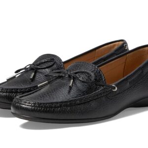 Marc Joseph New York Diana St (Black Grainy) Women's Flat Shoes