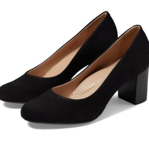 Marc Joseph New York Midtown Pump (Black Nobuck) Women's Shoes