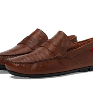 Marc Joseph New York River Road (Cognac Grainy) Men's Lace Up Wing Tip Shoes