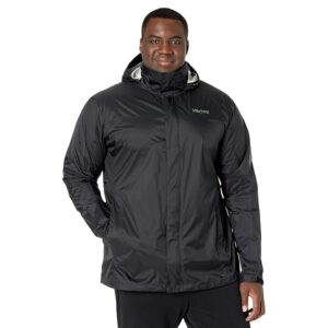 Marmot Big Tall PreCip(c) Eco Jacket (Black) Men's Clothing