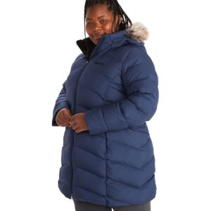 Marmot Plus Size Montreaux Coat (Arctic Navy) Women's Clothing