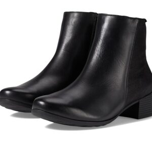 Mephisto Genna (Black Silk Leather) Women's Shoes