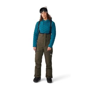 Mountain Hardwear Powder Maven Bib (Dark Pine) Women's Jumpsuit & Rompers One Piece